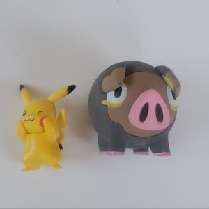 Pokemon Figurines Lechonk and Pikachu Battlepack Duo